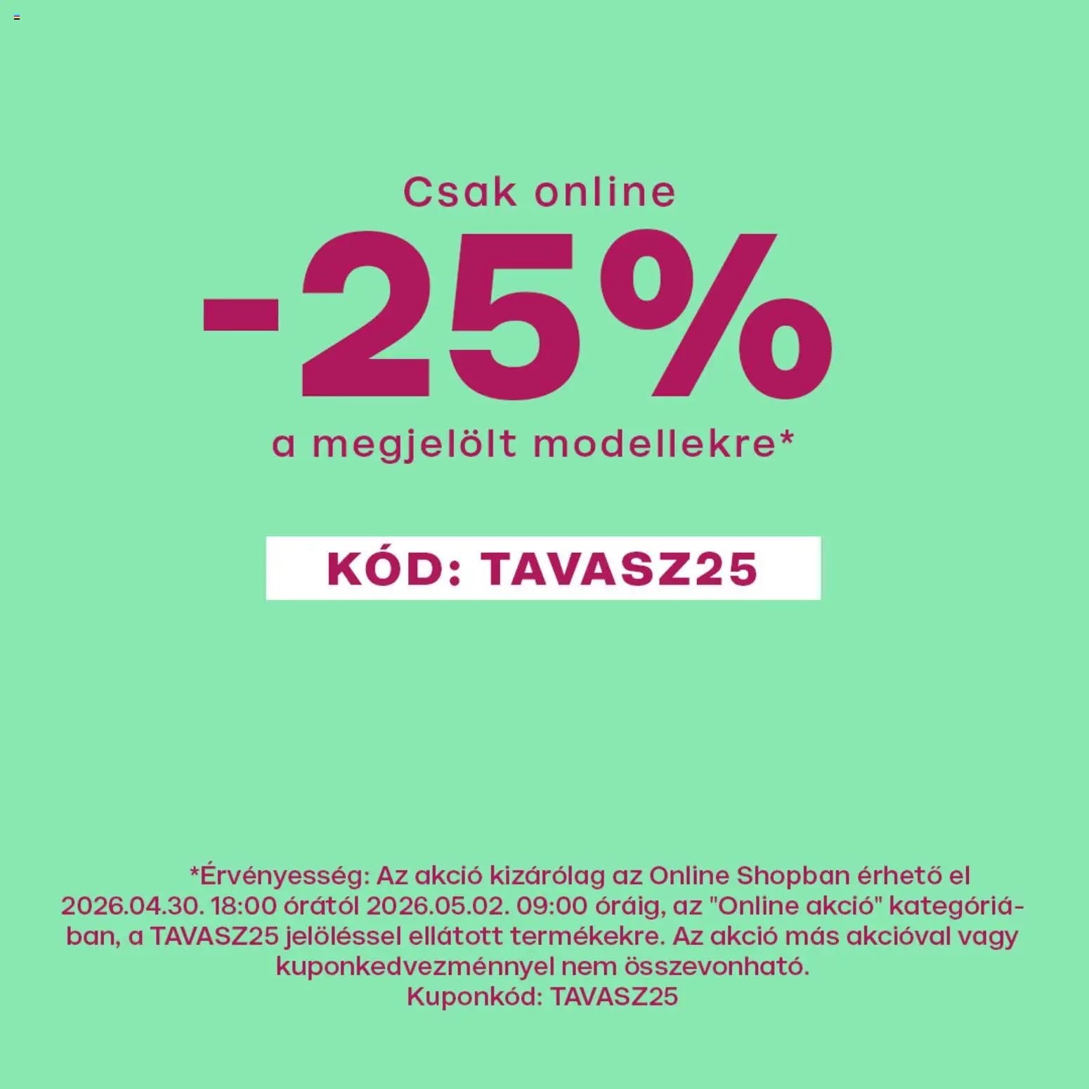 Deichmann újság 2026.04.30. Deichmann akciós újság (2026-04-30 - 2026-05-02)