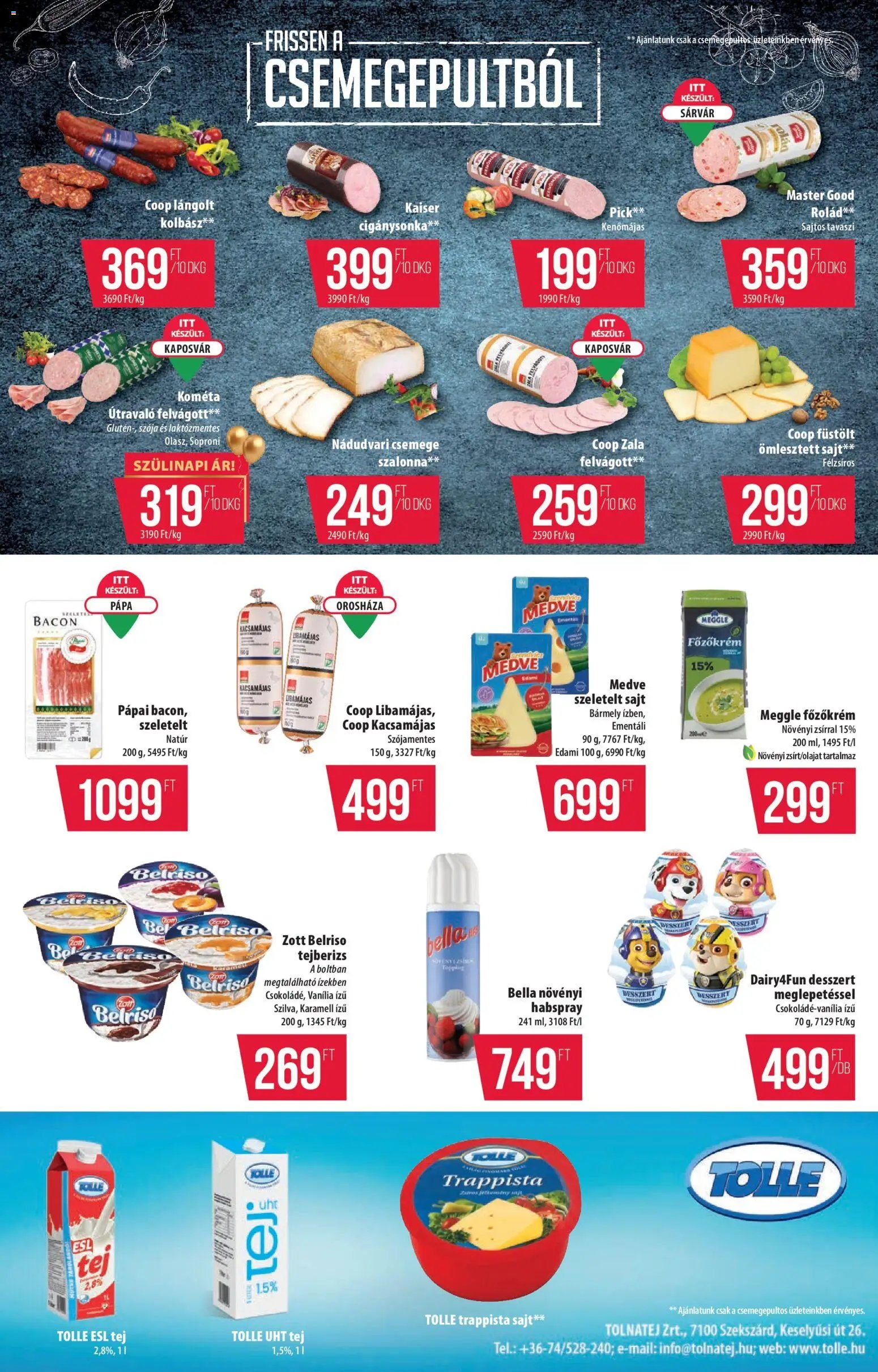 COOP újság 2025.10.30. Észak Kelet Pro-Coop Zrt - Szuper Plusz (2025-10-30 - 2025-11-05)