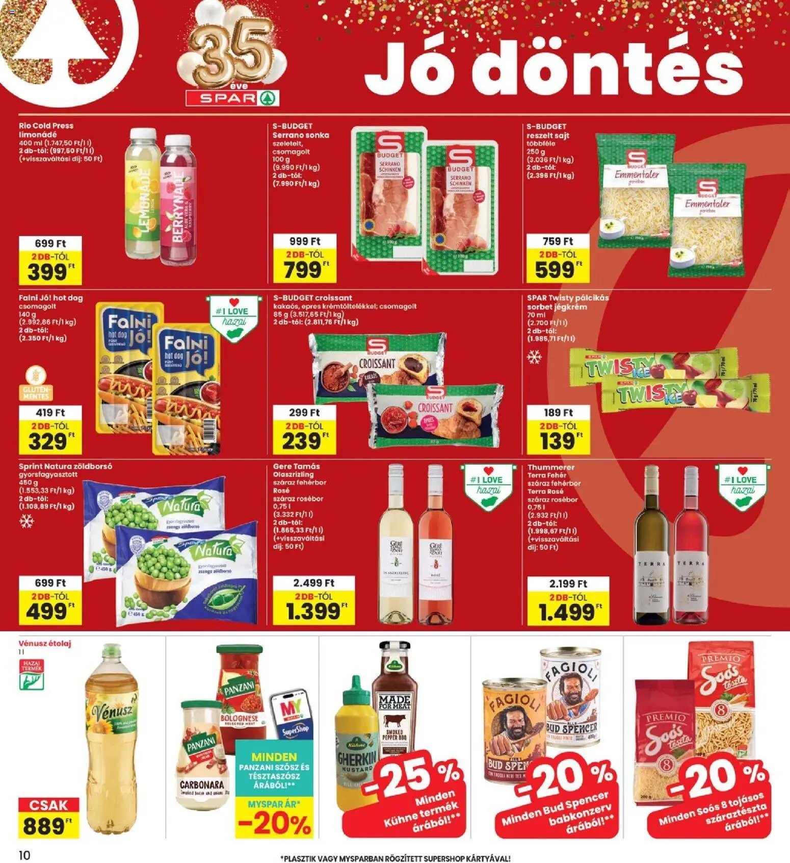 Interspar újság 2026.07.09. Interspar akciós újság