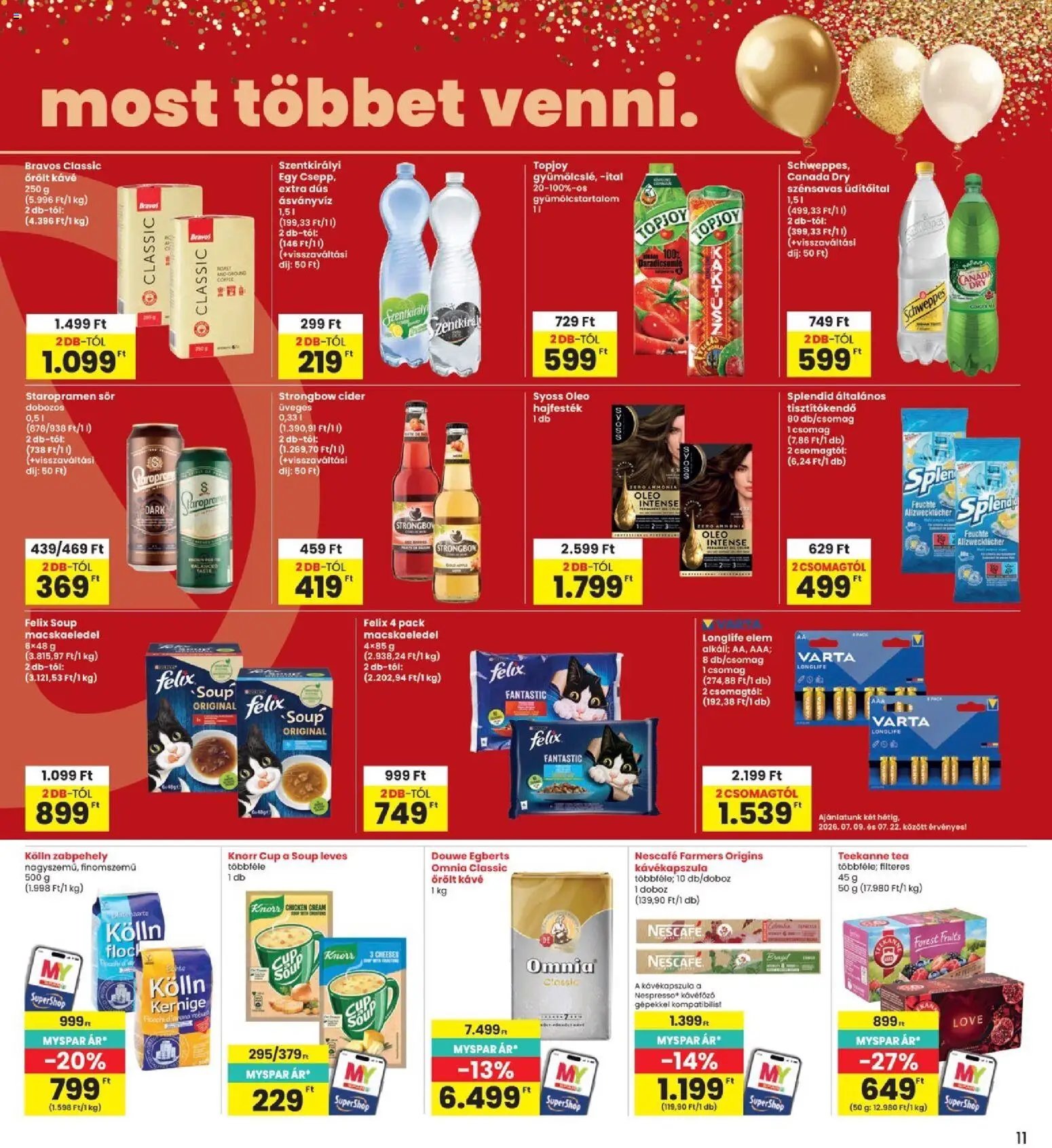 Interspar újság 2026.07.09. Interspar akciós újság