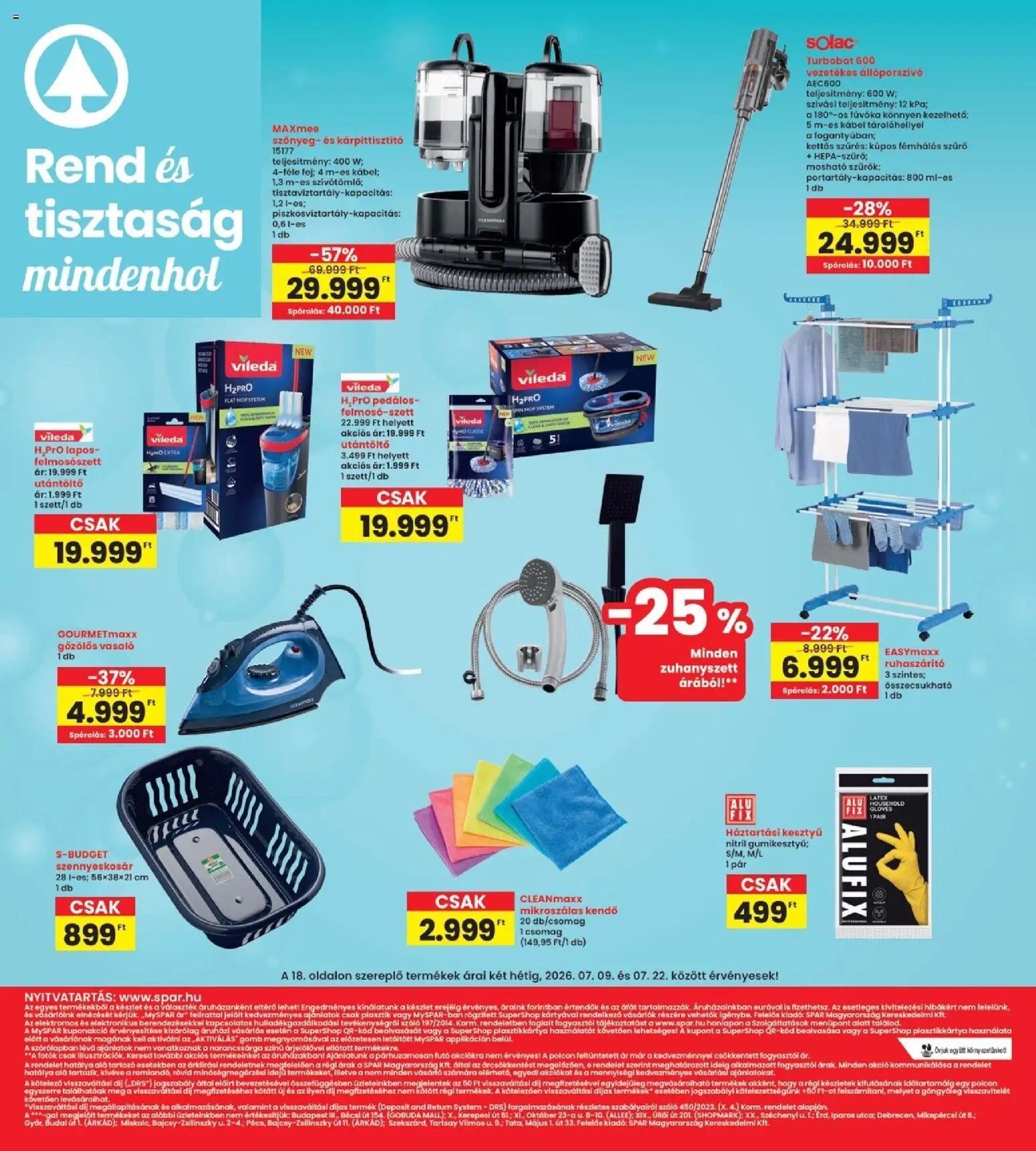 Interspar újság 2026.07.09. Interspar akciós újság