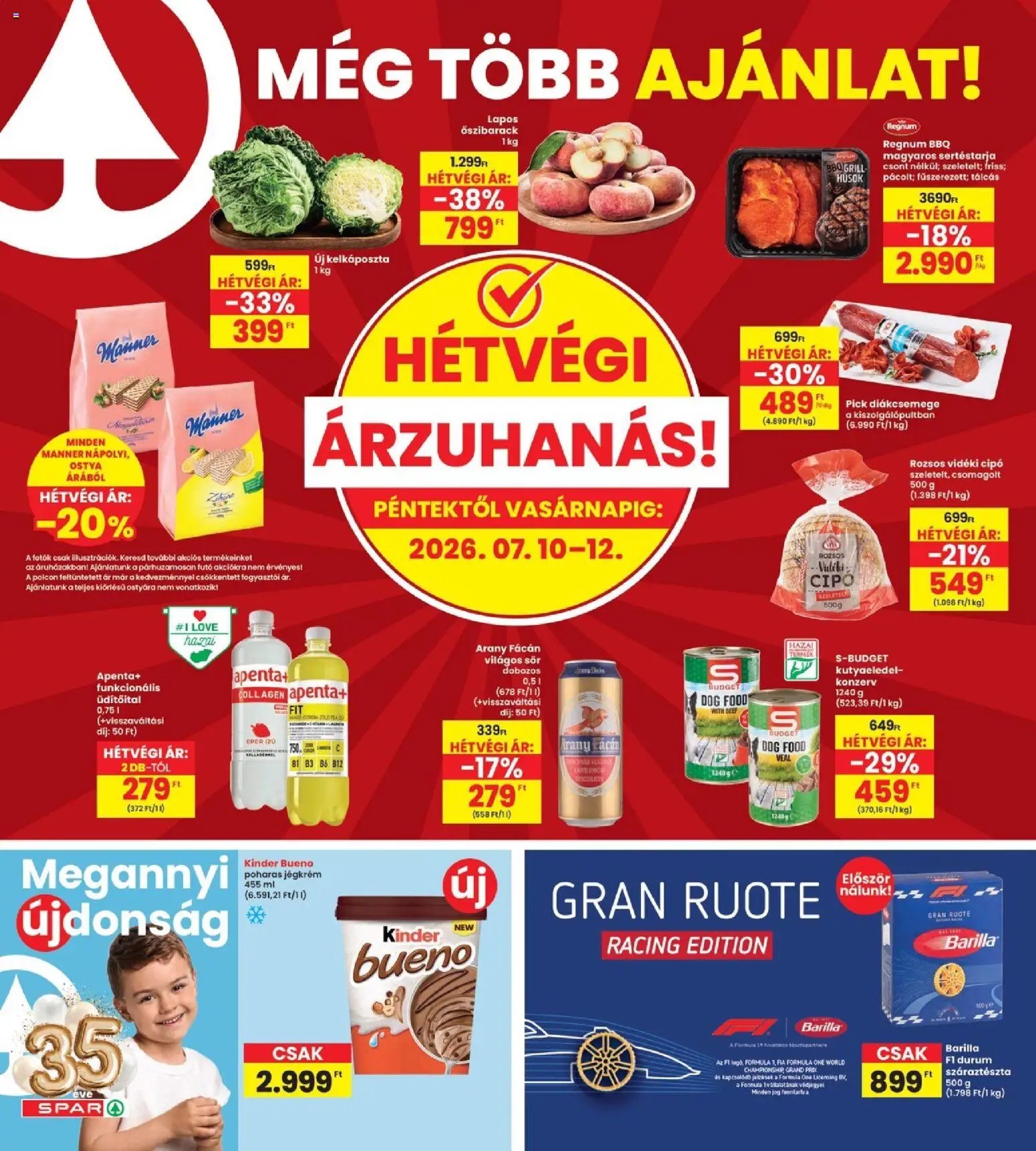 Interspar újság 2026.07.09. Interspar akciós újság