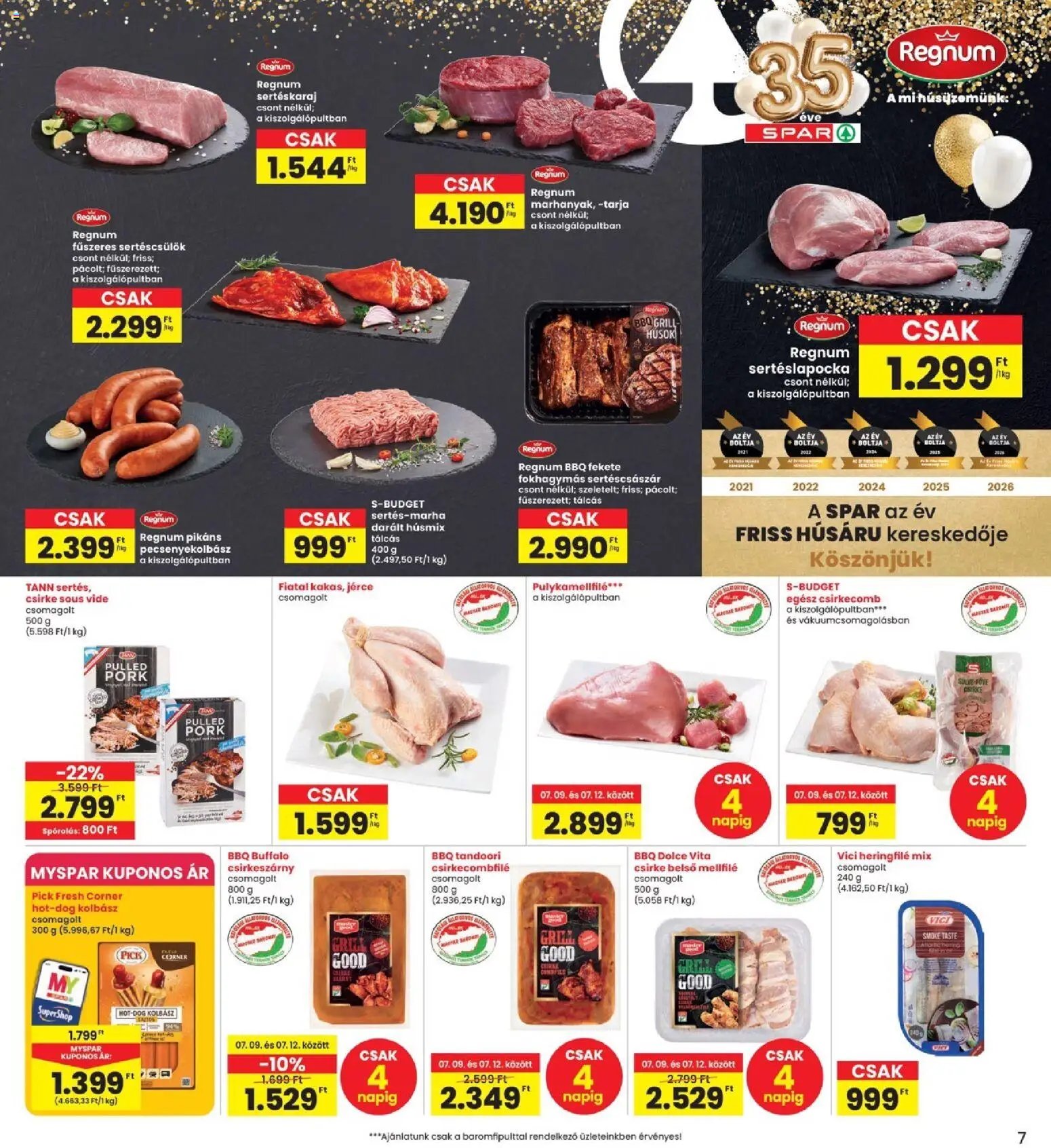 Interspar újság 2026.07.09. Interspar akciós újság
