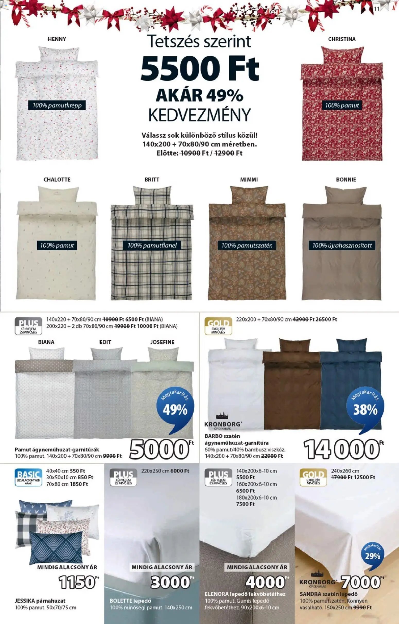 JYSK újság 2025.12.01. Akciós újság JYSK (2025-12-01 - 2025-12-09)