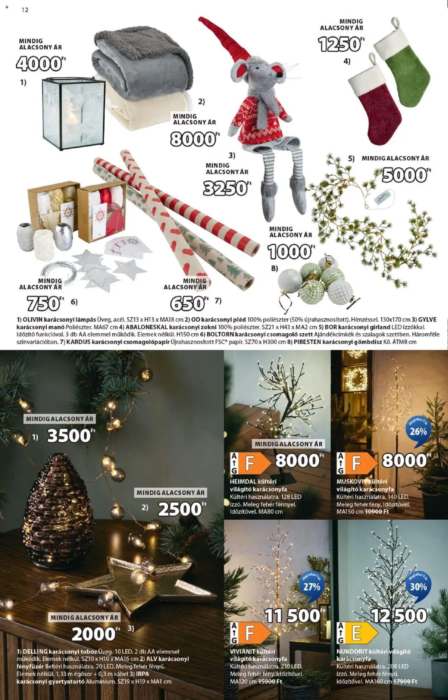 JYSK újság 2025.12.01. Akciós újság JYSK (2025-12-01 - 2025-12-09)