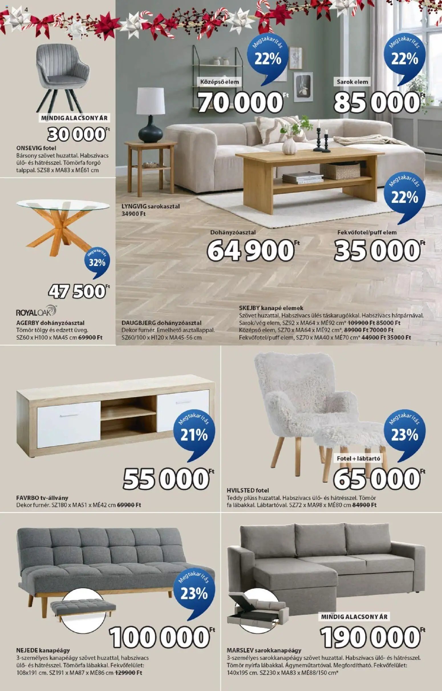 JYSK újság 2025.12.01. Akciós újság JYSK (2025-12-01 - 2025-12-09)