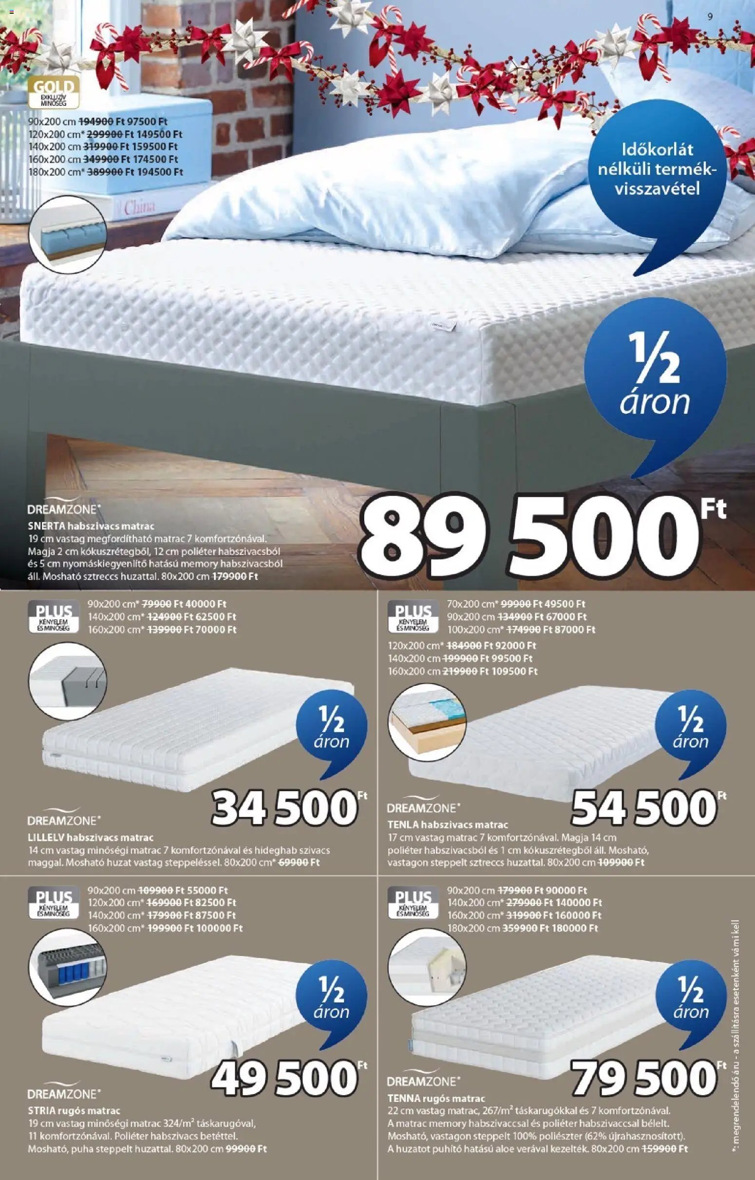 JYSK újság 2025.12.01. Akciós újság JYSK (2025-12-01 - 2025-12-09)