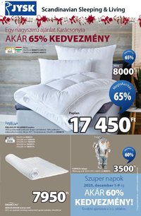 JYSK újság 2025.12.01. Akciós újság JYSK (2025-12-01 - 2025-12-09)