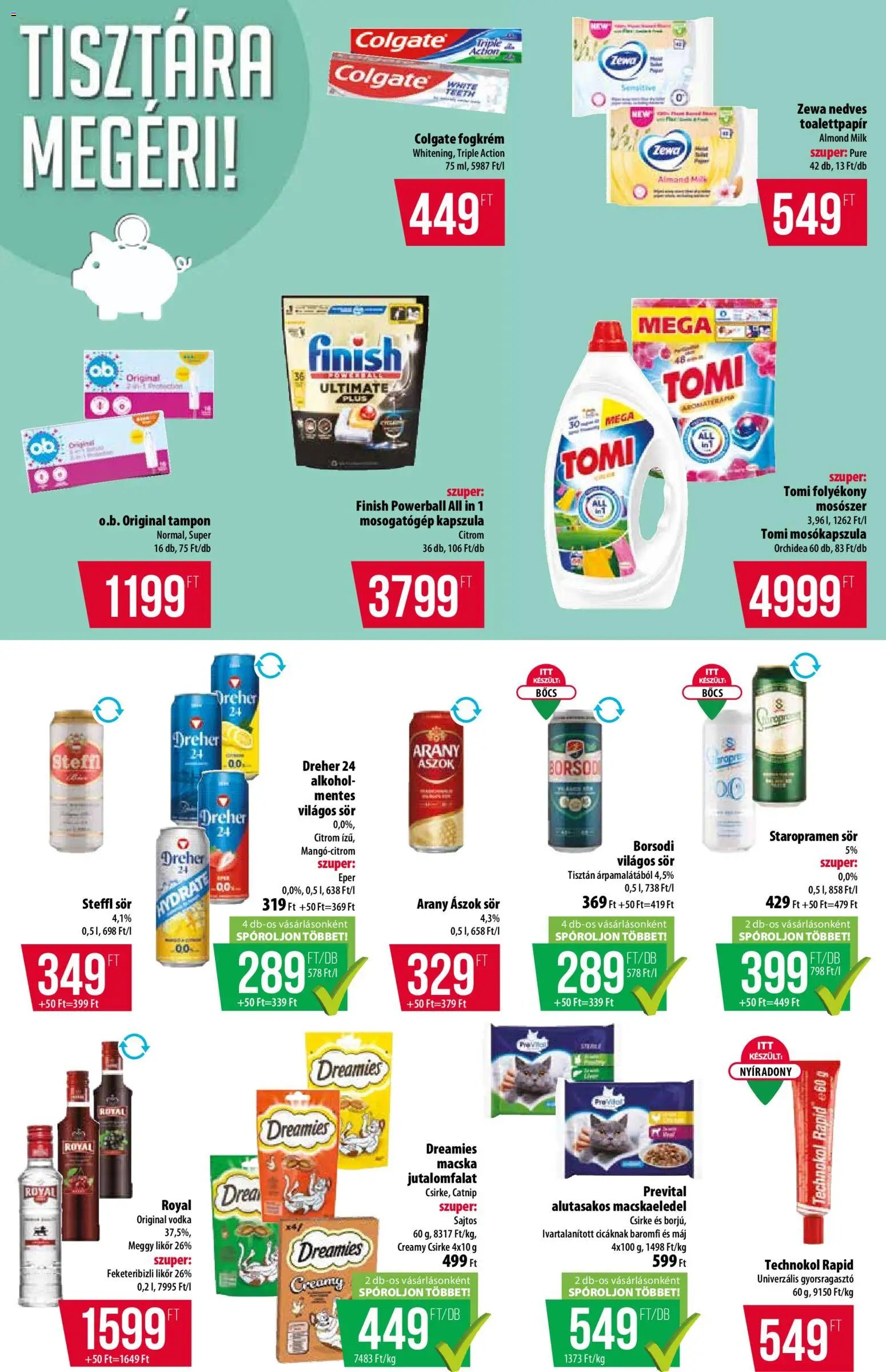 COOP újság 2026.08.06. COOP akciós újság