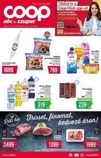COOP újság 2026.08.06. COOP akciós újság