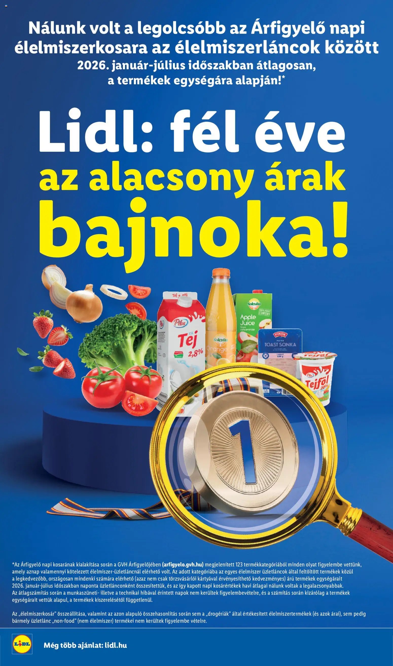 Lidl újság 2026.08.13. Lidl akciós újság