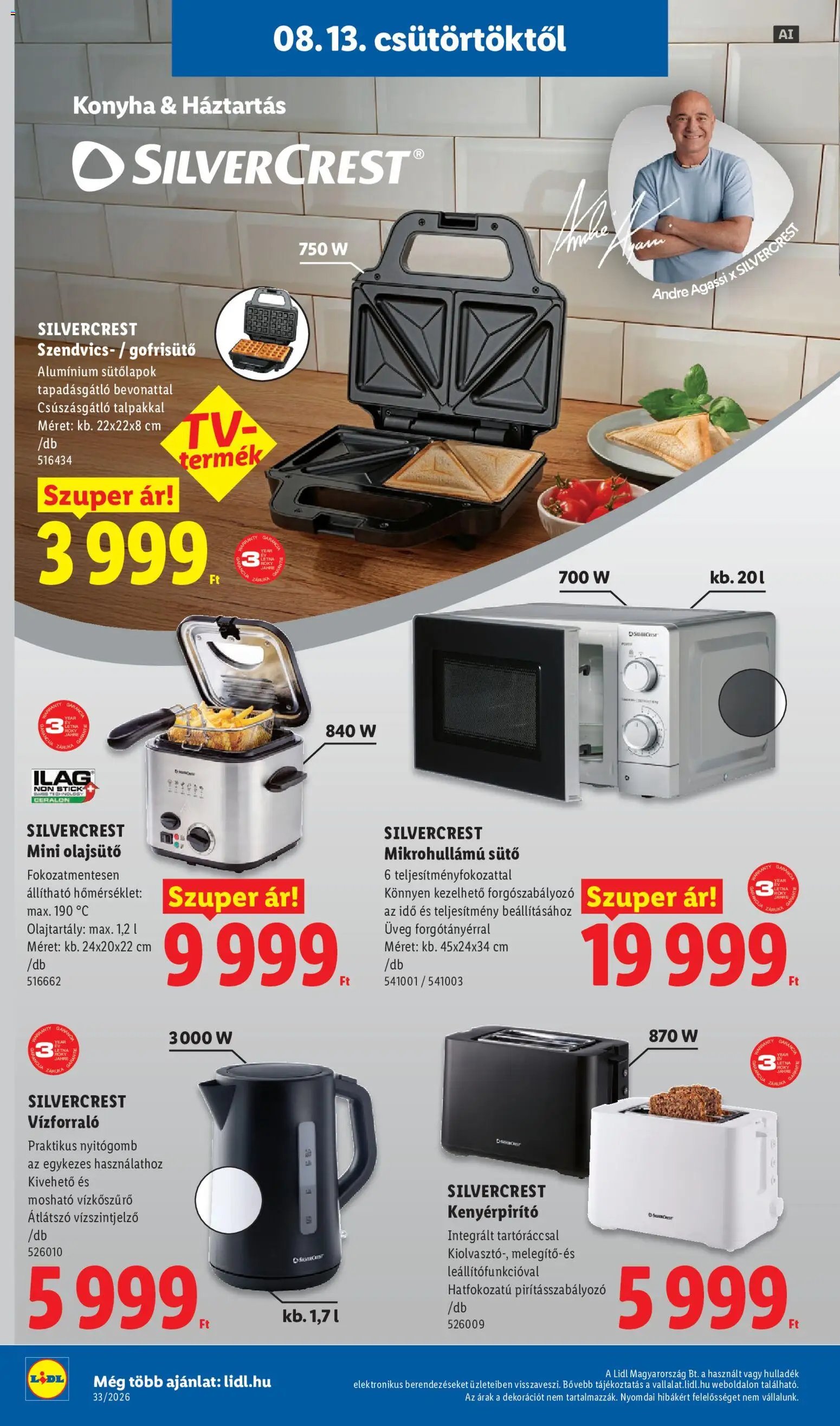 Lidl újság 2026.08.13. Lidl akciós újság