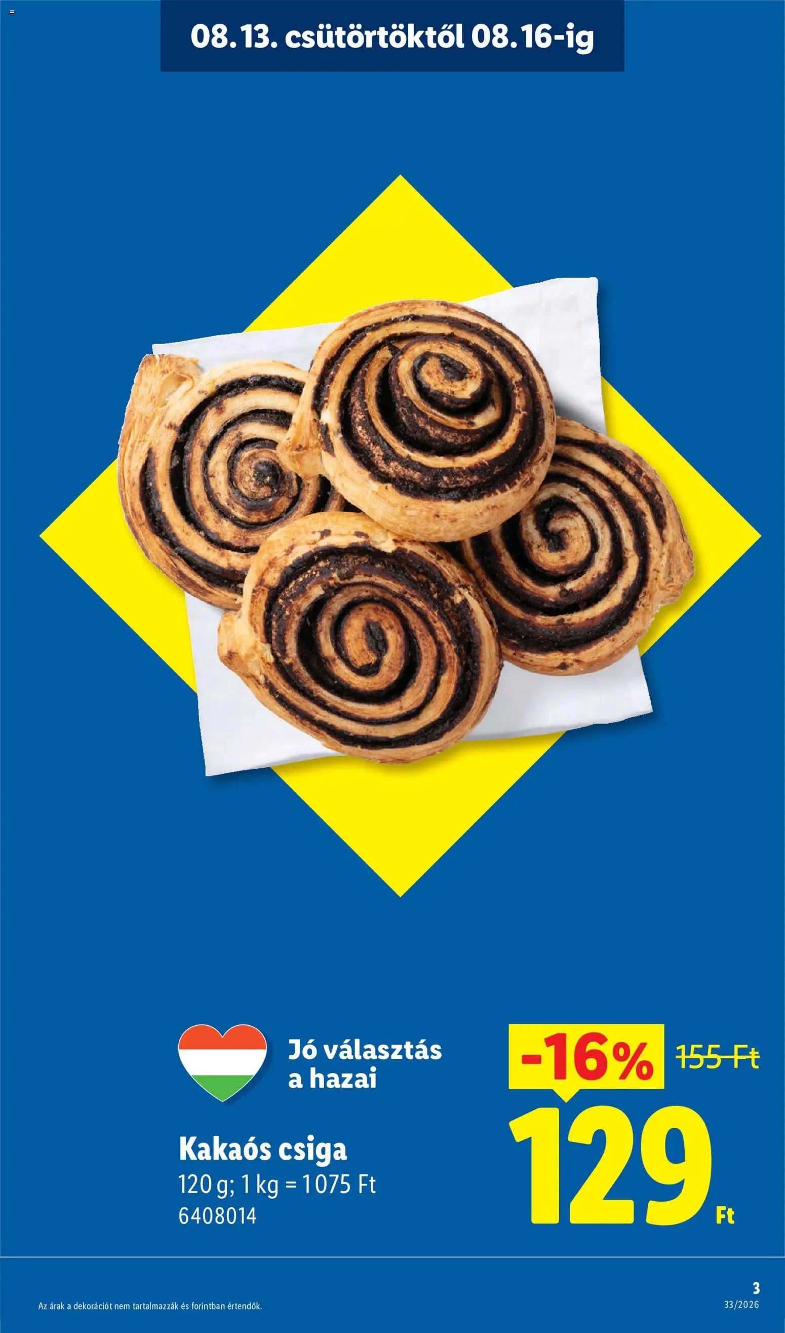 Lidl újság 2026.08.13. Lidl akciós újság