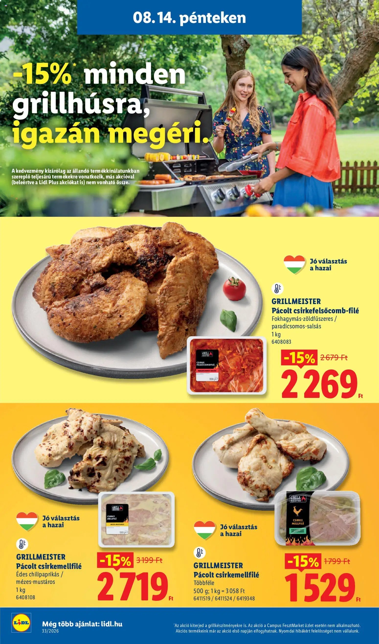 Lidl újság 2026.08.13. Lidl akciós újság