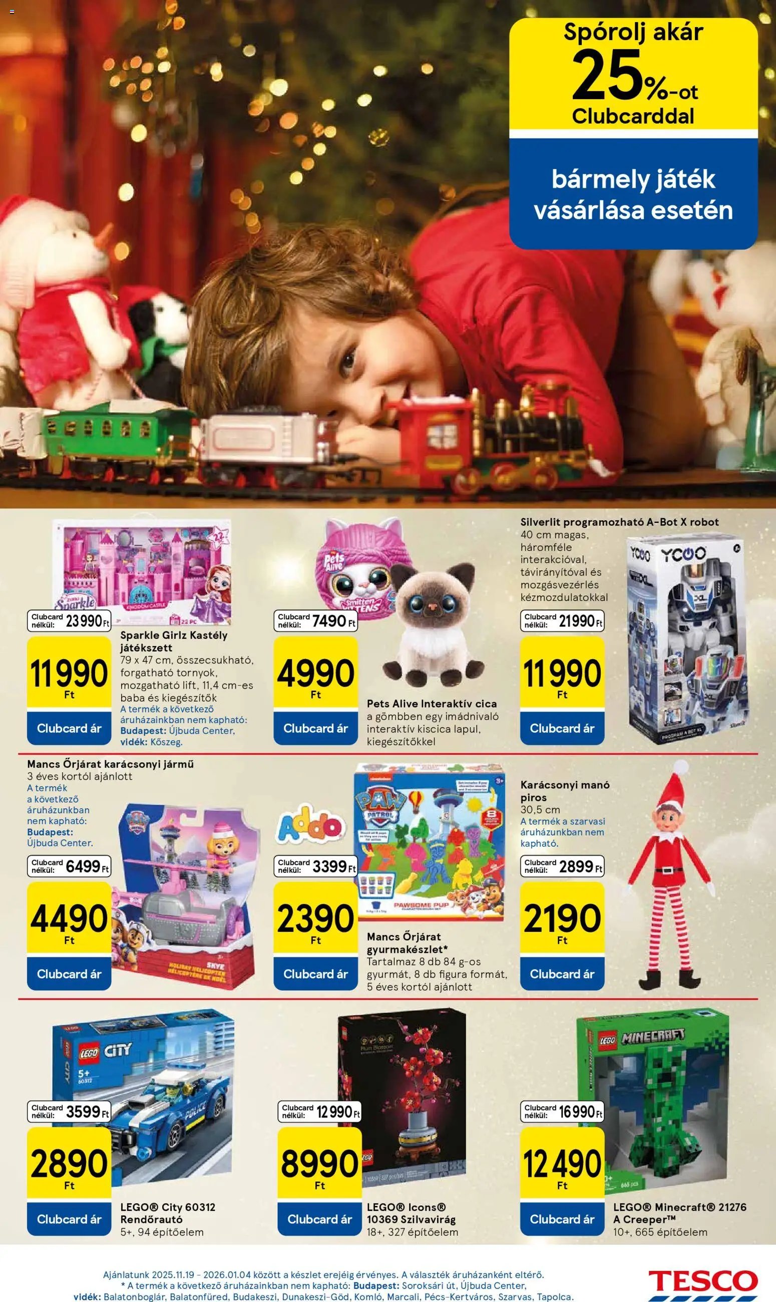 Tesco újság 2025.11.27. Black Friday (2025-11-27 - 2025-12-03)