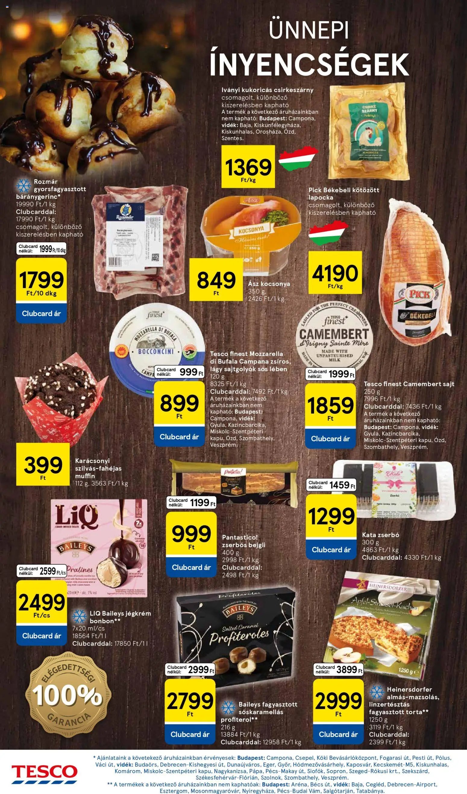 Tesco újság 2025.11.27. Black Friday (2025-11-27 - 2025-12-03)