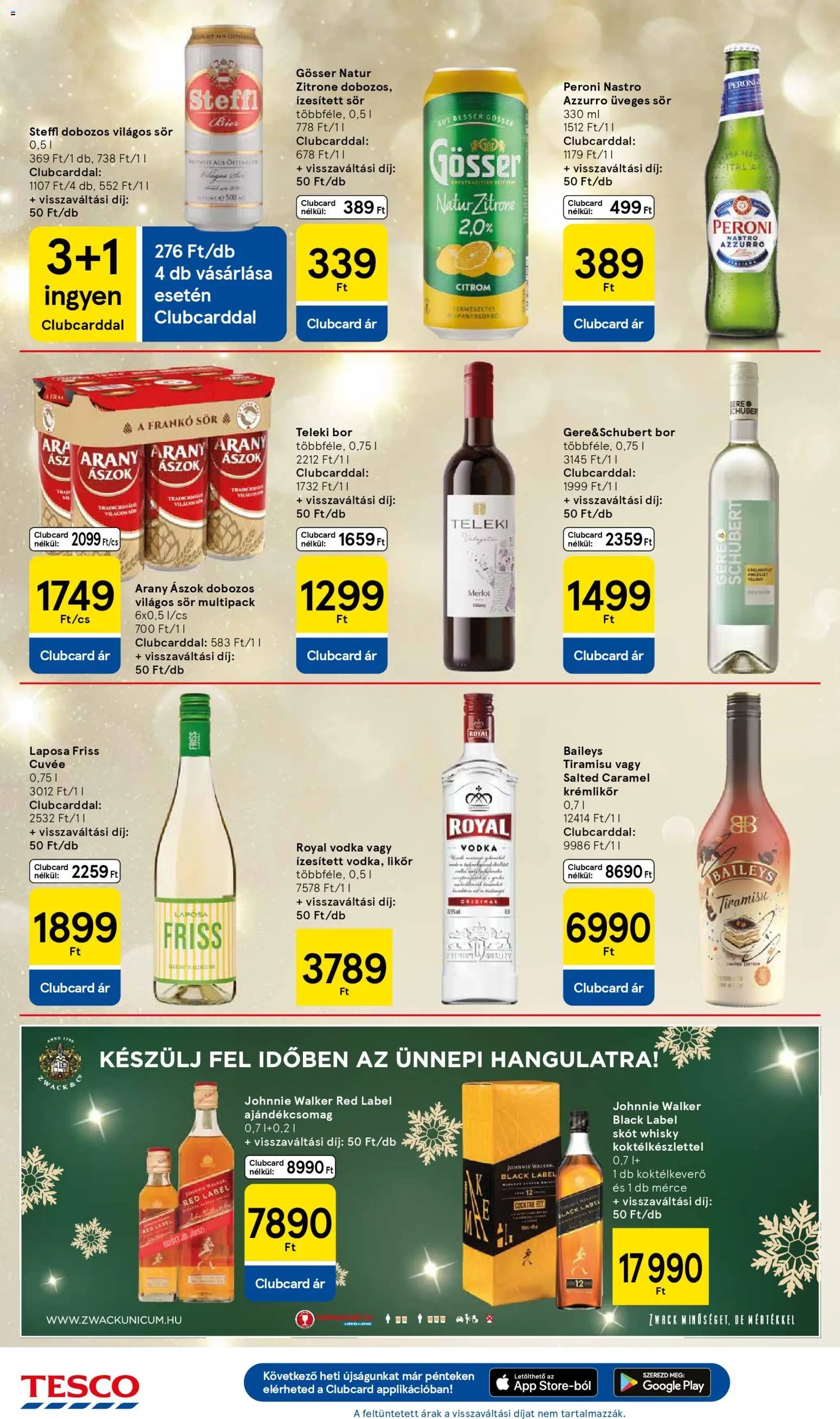 Tesco újság 2025.11.27. Black Friday (2025-11-27 - 2025-12-03)