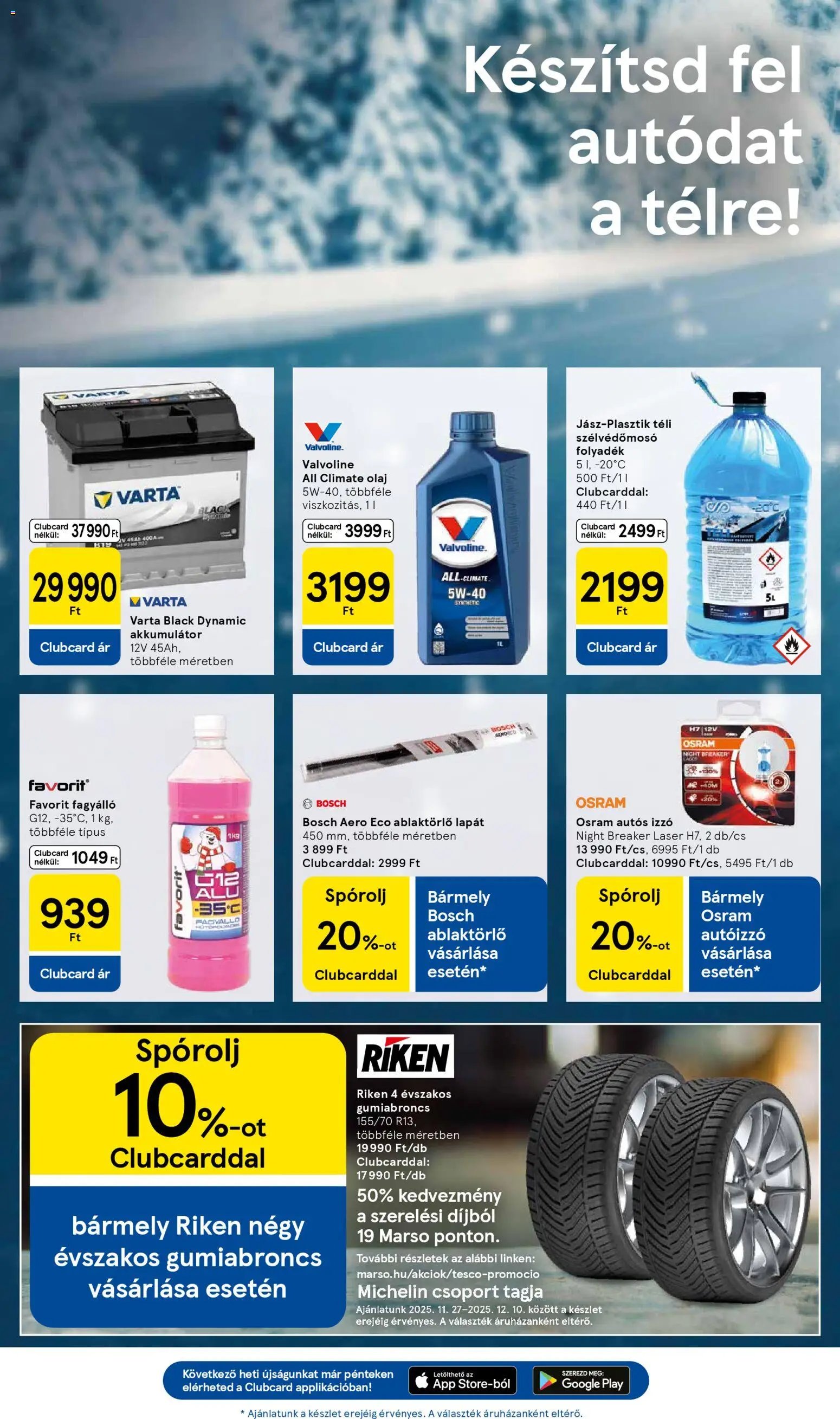 Tesco újság 2025.11.27. Black Friday (2025-11-27 - 2025-12-03)