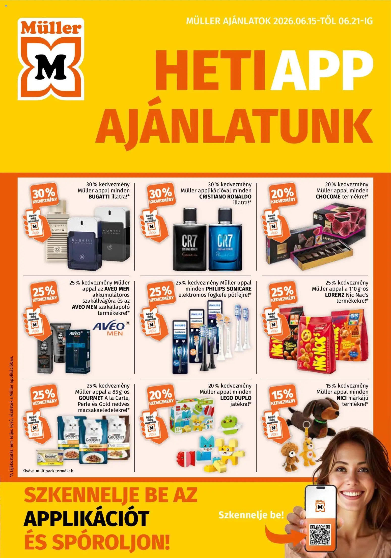 Müller újság 2026.06.15. Müller akciós újság