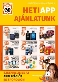 Müller újság 2026.06.15. Müller akciós újság