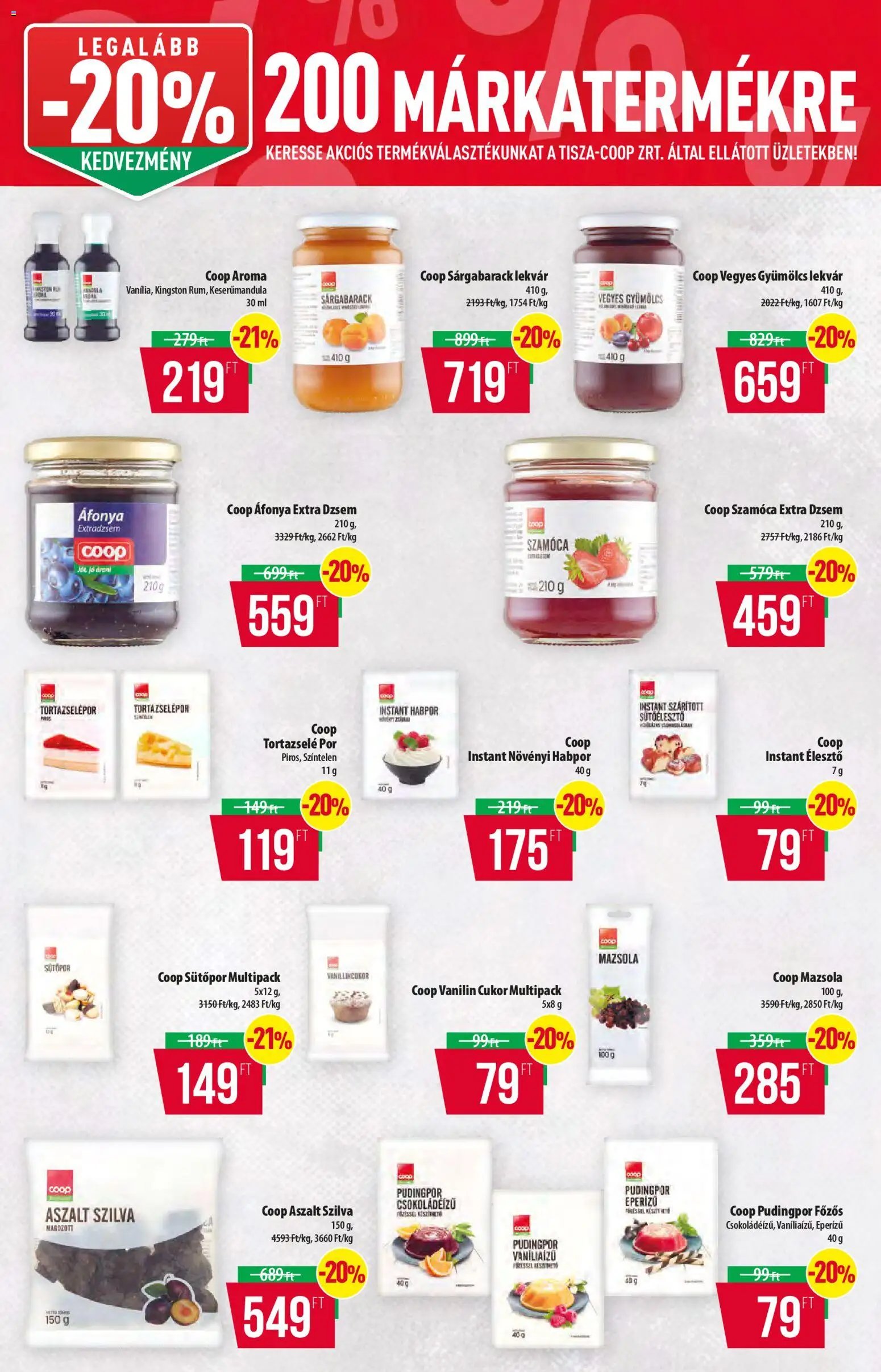 COOP újság 2026.10.08. COOP - Szuper Plusz / Tisza