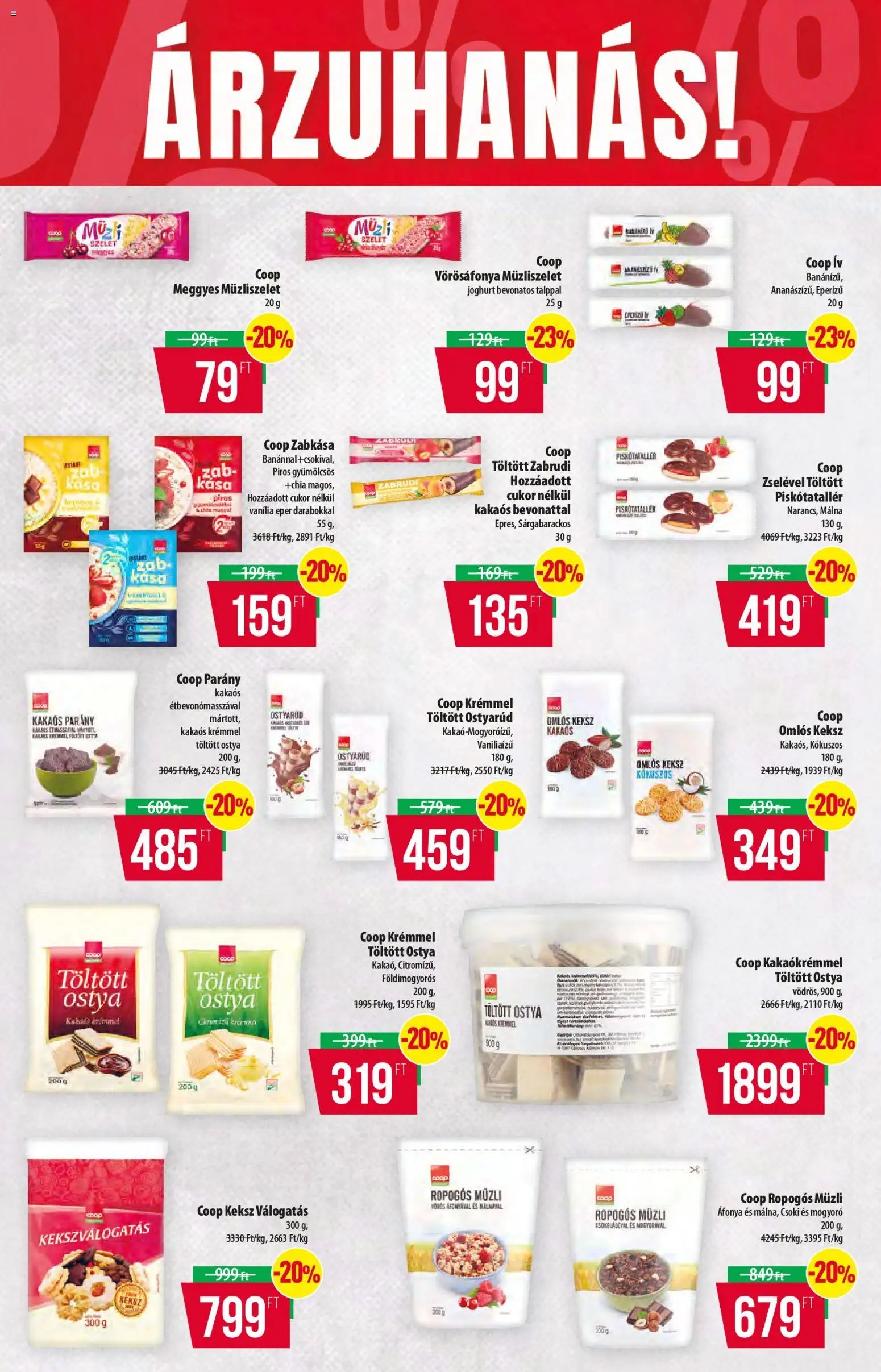 COOP újság 2026.10.08. COOP - Szuper Plusz / Tisza