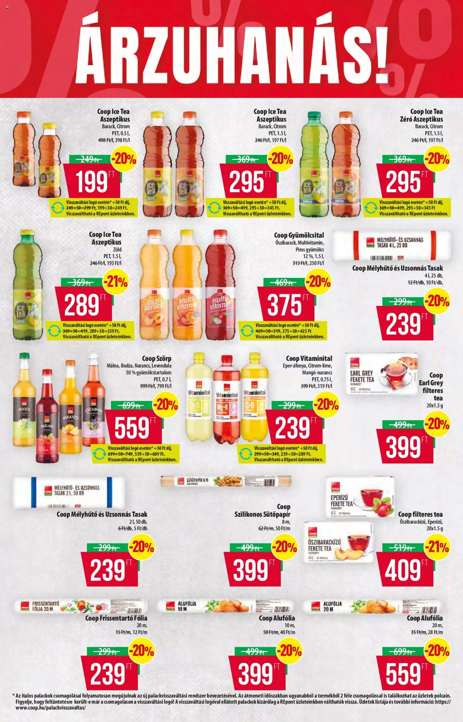 COOP újság 2026.10.08. COOP - Szuper Plusz / Tisza