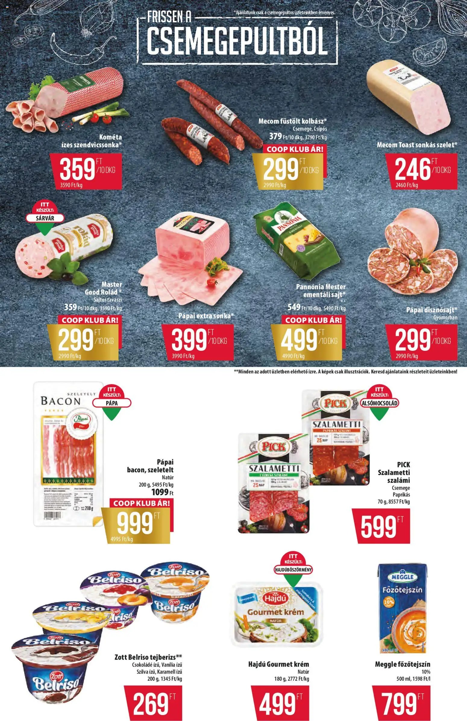 COOP újság 2026.10.08. COOP - Szuper Plusz / Tisza