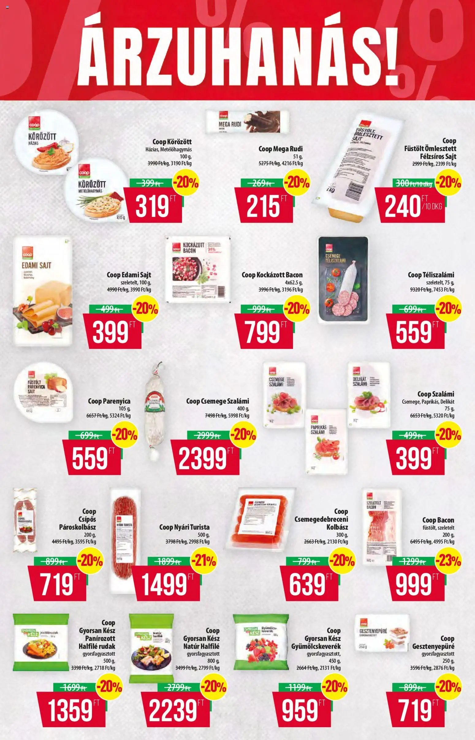 COOP újság 2026.10.08. COOP - Szuper Plusz / Tisza