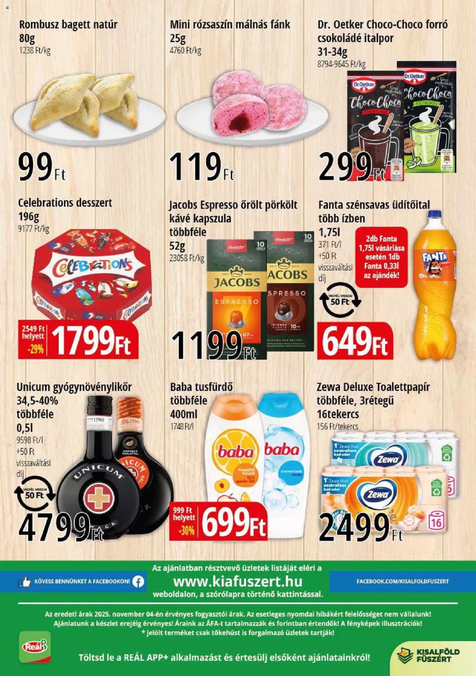 Reál újság 2025.11.13. Bevásárló hétvége - Kisalföld (2025-11-13 - 2025-11-16)