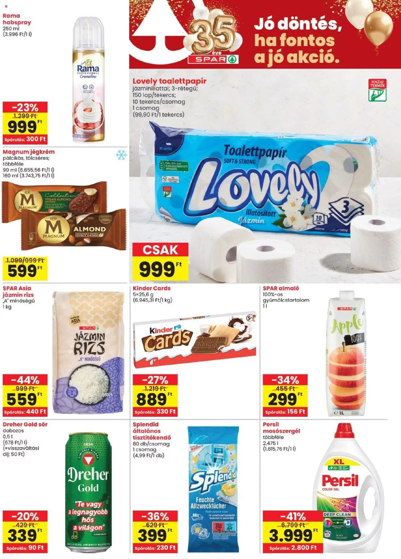 Spar újság 2026.08.27. Spar Bp XI Rétköz utca üzlet újranyitás