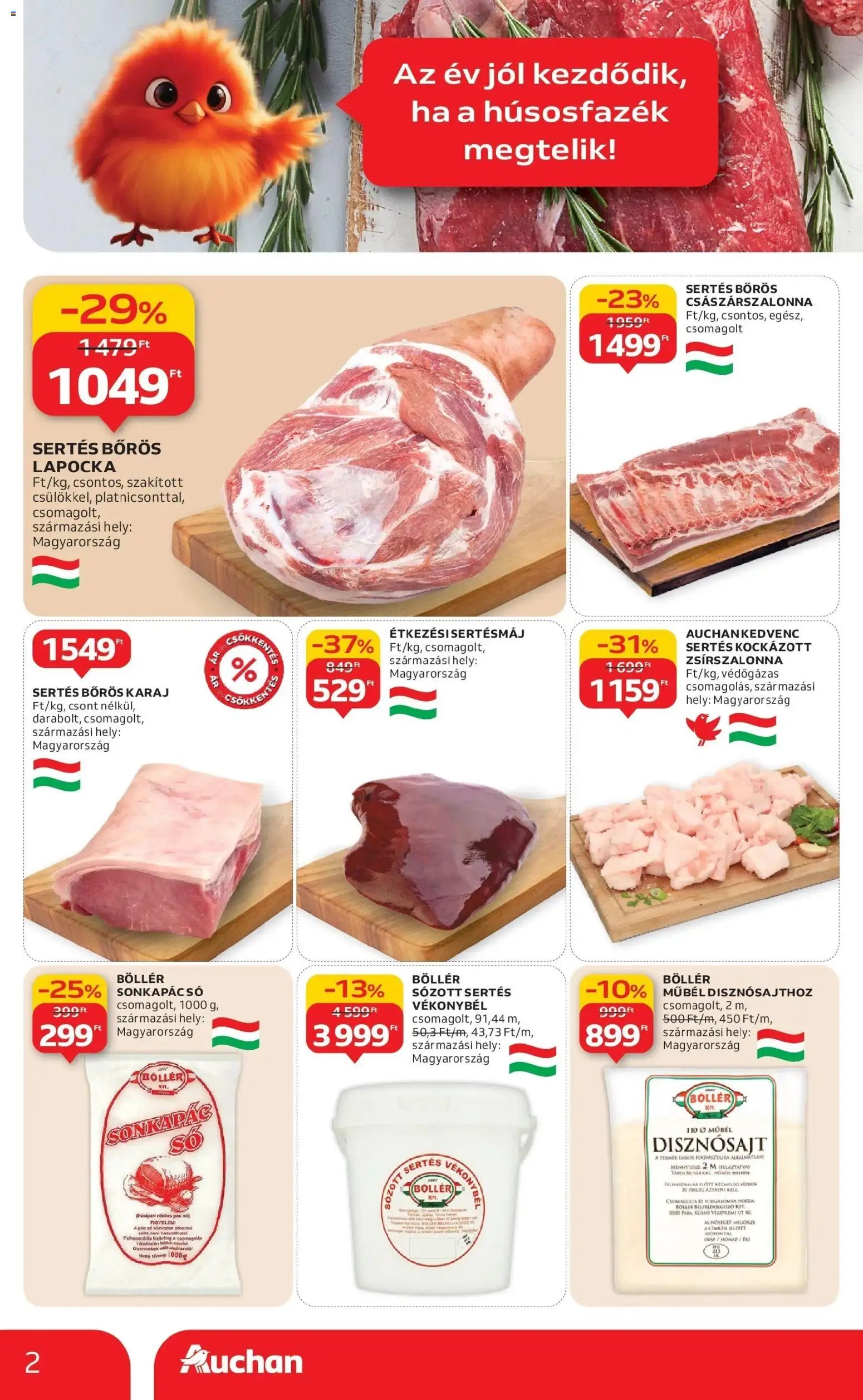 Auchan újság 2026.01.08. Szeged Akciós újság Auchan (2026-01-08 - 2026-01-14)