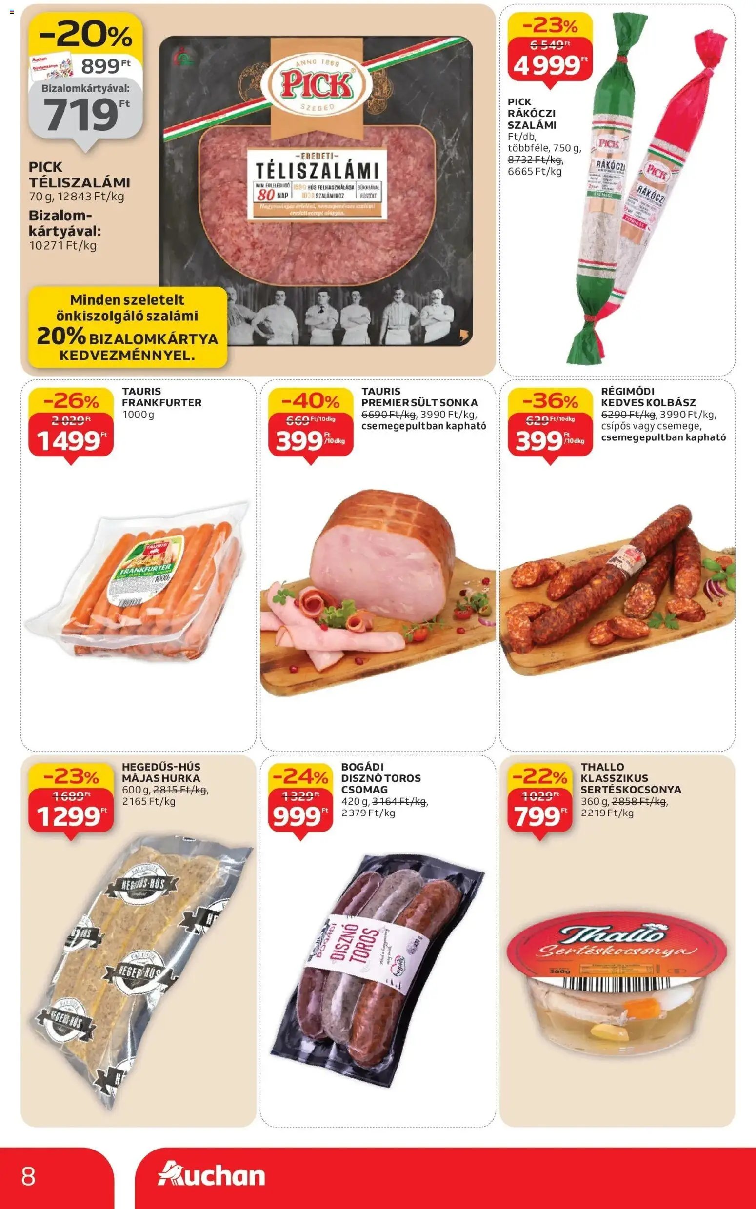 Auchan újság 2026.01.08. Szeged Akciós újság Auchan (2026-01-08 - 2026-01-14)