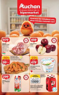 Auchan újság 2026.01.08. Szeged Akciós újság Auchan (2026-01-08 - 2026-01-14)