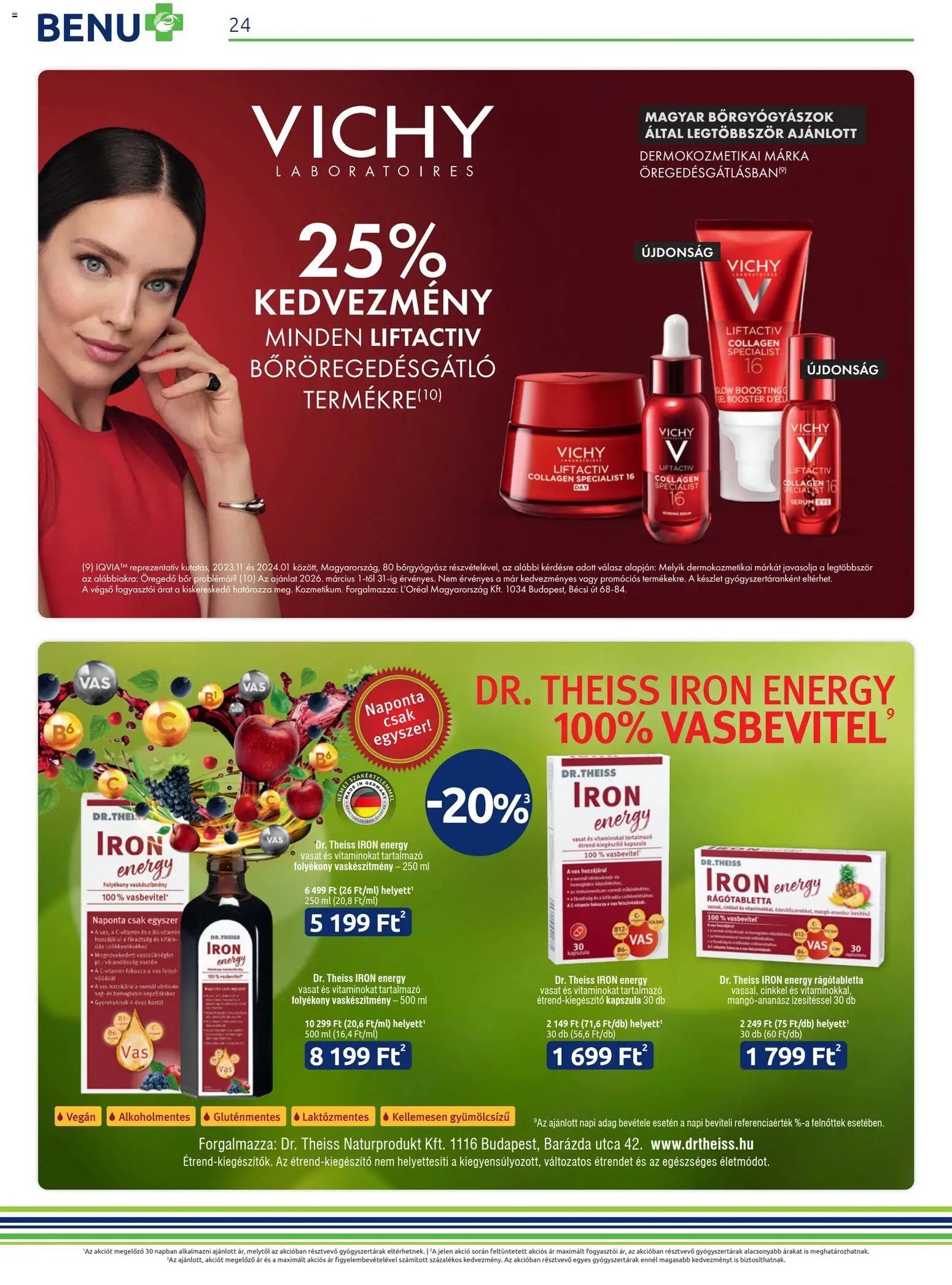 BENU Gyógyszertárak újság 2026.03.01. BENU Gyógyszertárak akciós újság (2026-03-01 - 2026-03-31)