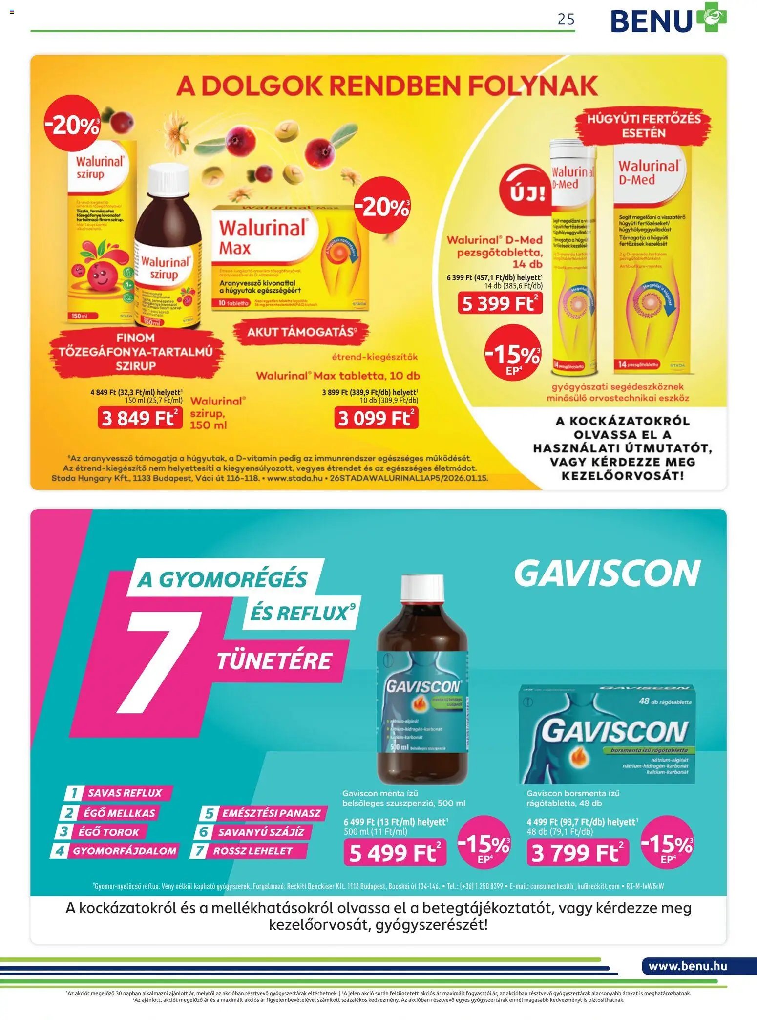 BENU Gyógyszertárak újság 2026.03.01. BENU Gyógyszertárak akciós újság (2026-03-01 - 2026-03-31)
