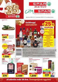 Spar Market újság 2026.10.01. Spar Market akciós újság