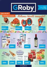 G'Roby újság 2026.03.19. G'Roby akciós újság (2026-03-19 - 2026-04-01)