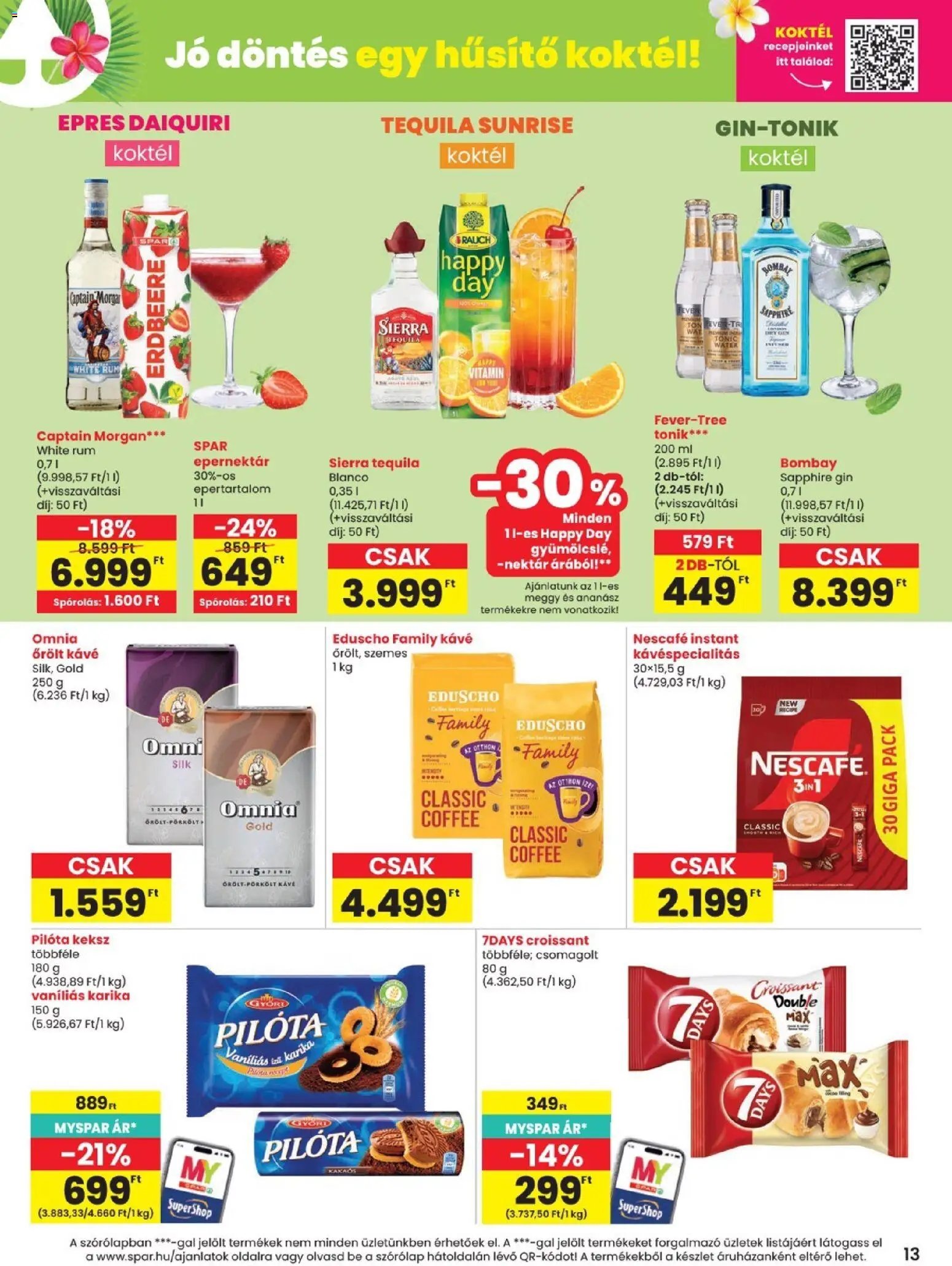 Spar újság 2026.08.19. Spar akciós újság