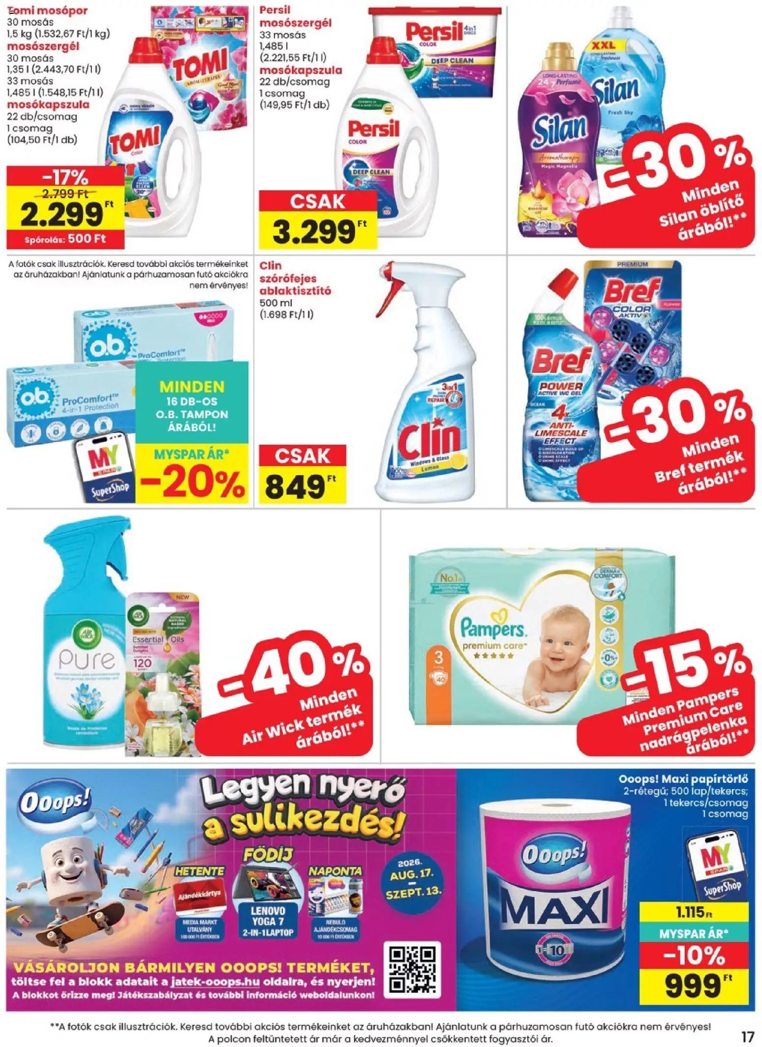 Spar újság 2026.08.19. Spar akciós újság