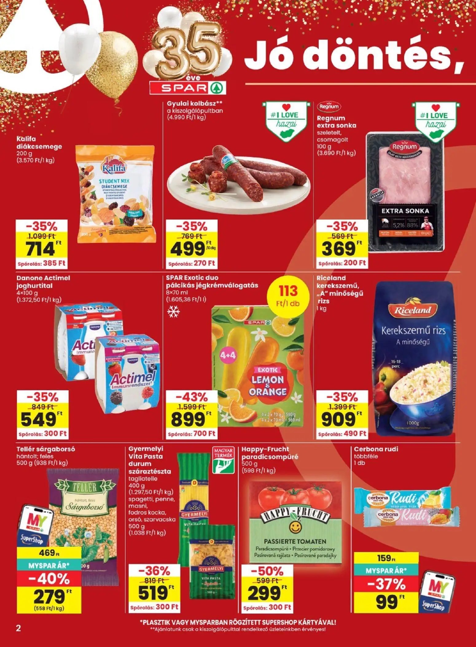 Spar újság 2026.08.19. Spar akciós újság