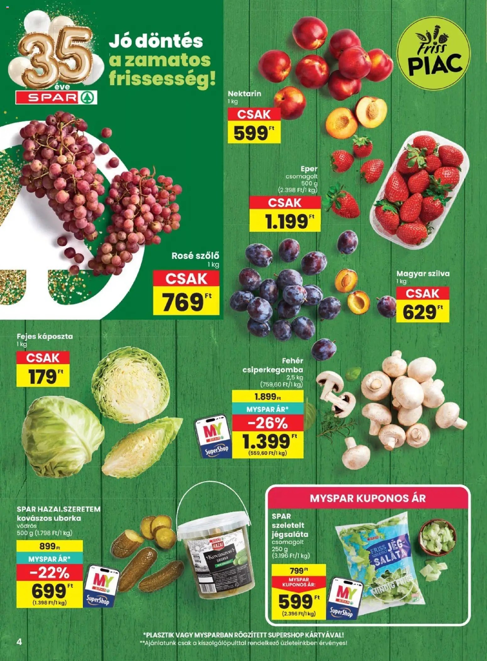 Spar újság 2026.08.19. Spar akciós újság