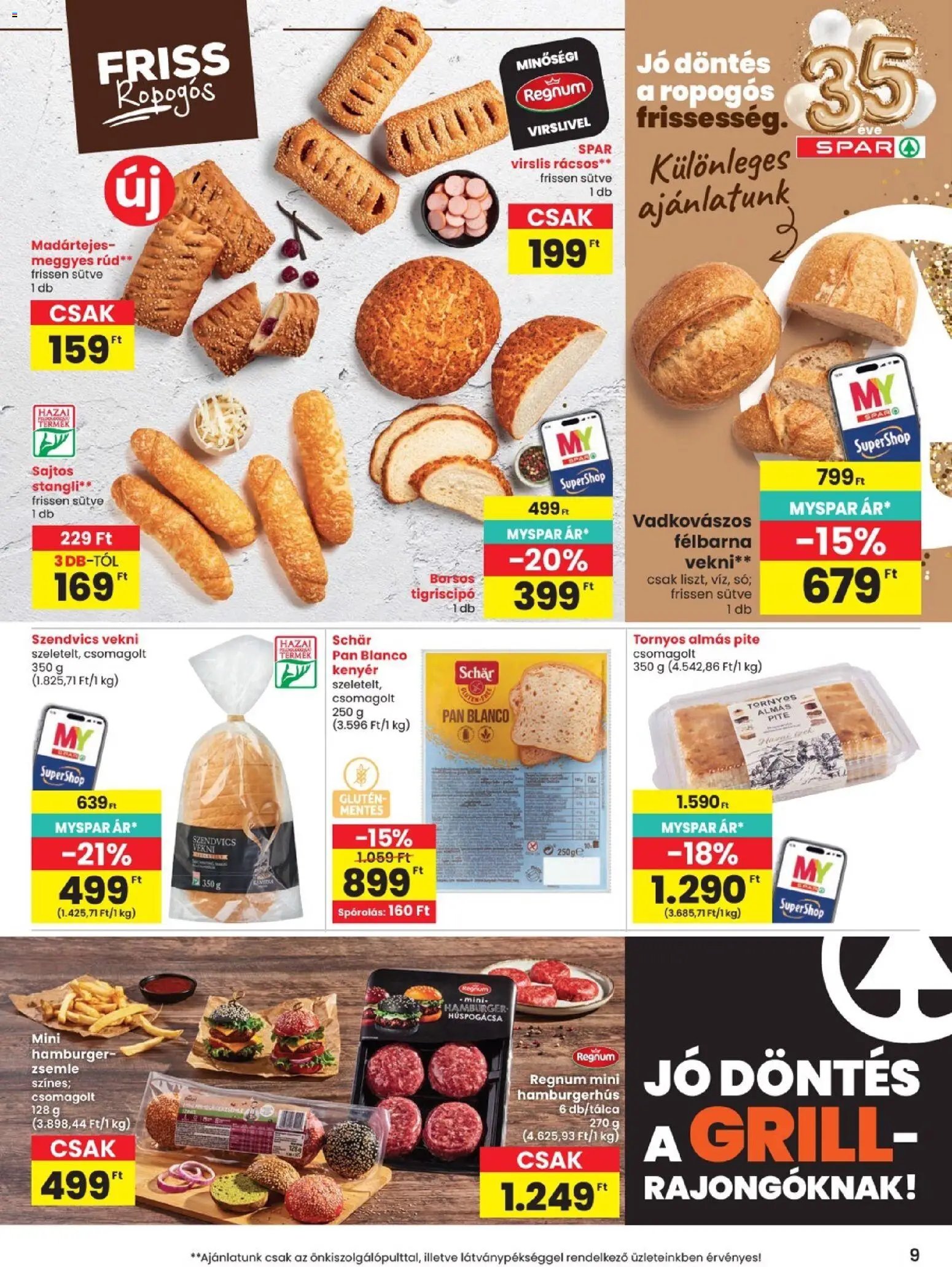 Spar újság 2026.08.19. Spar akciós újság