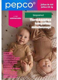 Pepco újság 2026.07.16. Pepco akciós újság