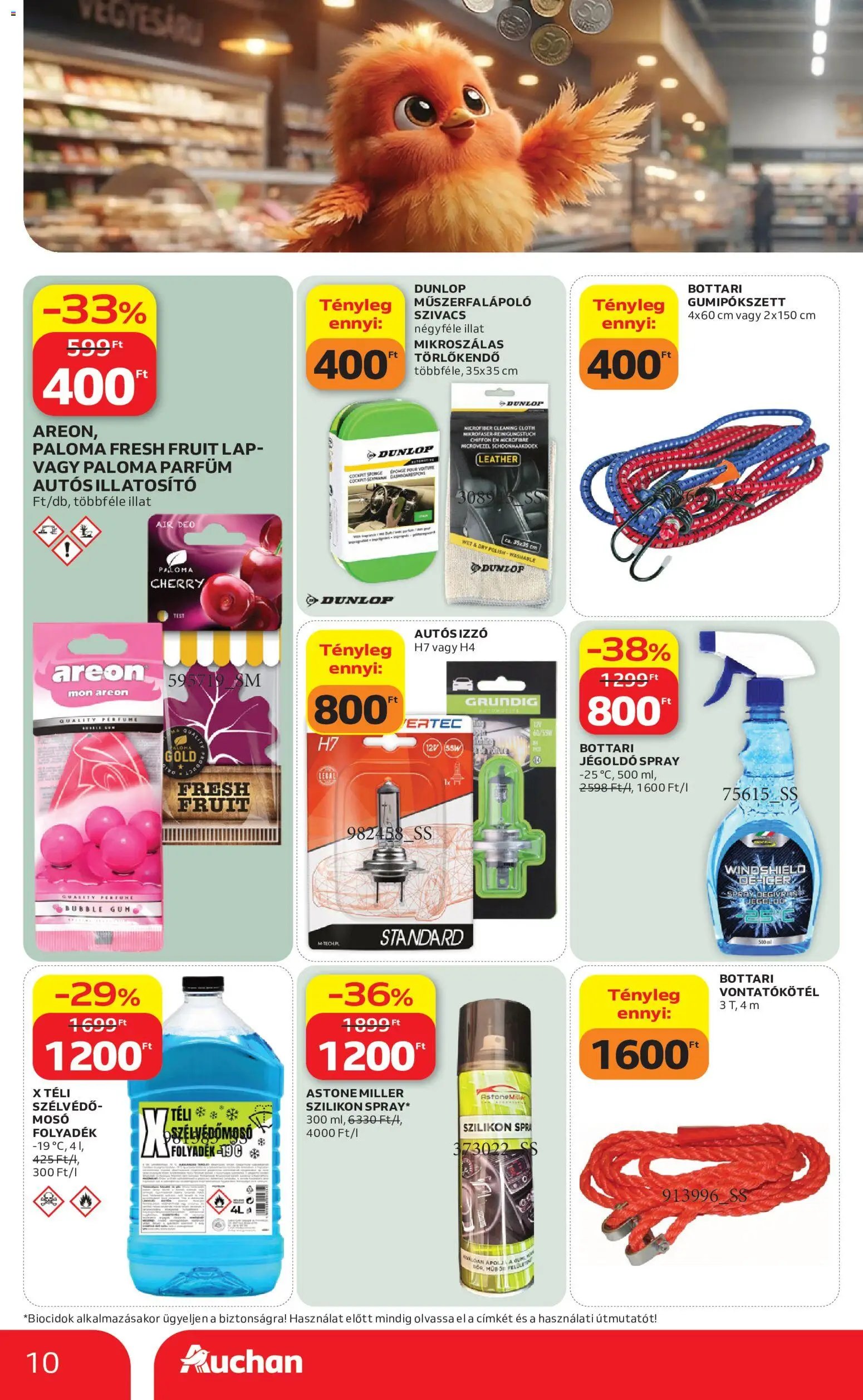 Auchan újság 2026.10.01. Auchan Filléres ajánlatok