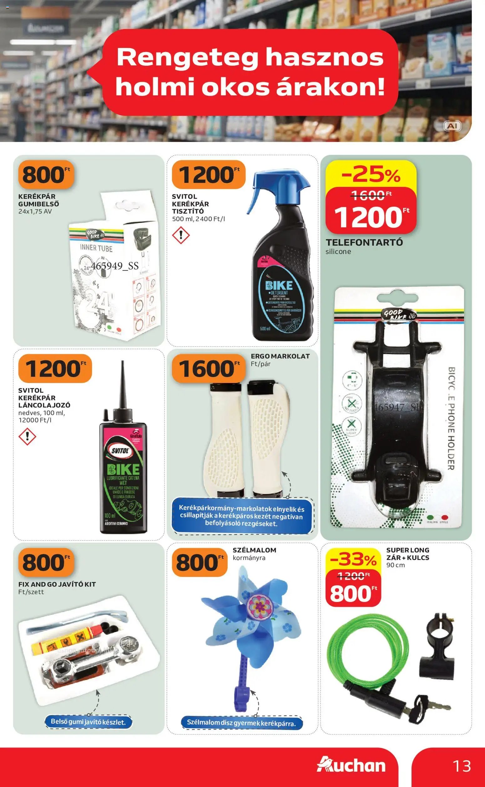 Auchan újság 2026.10.01. Auchan Filléres ajánlatok