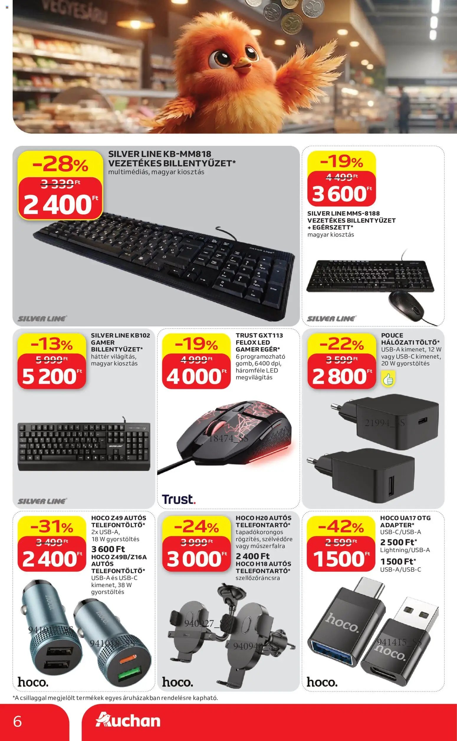 Auchan újság 2026.10.01. Auchan Filléres ajánlatok