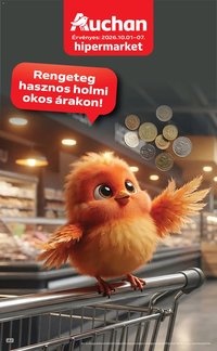 Auchan újság 2026.10.01. Auchan Filléres ajánlatok