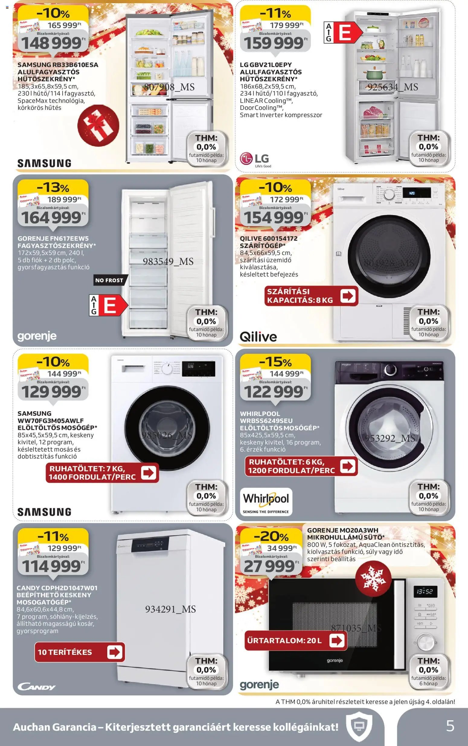 Auchan újság 2025.11.06. Hipermarket elektronikai termékek (2025-11-06 - 2025-11-19)