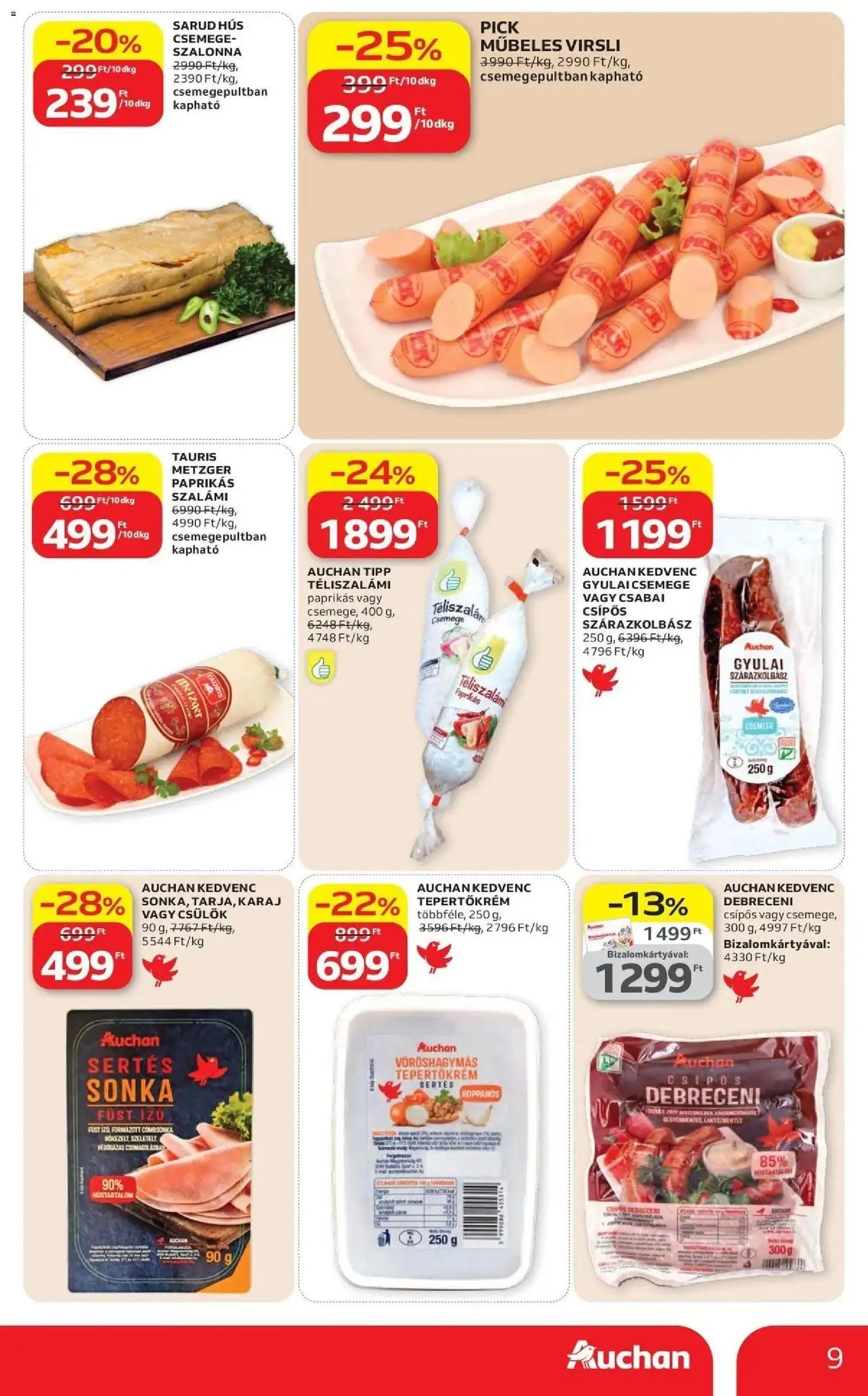 Auchan újság 2026.04.23. Auchan akciós újság Miskolc (2026-04-23 - 2026-04-29)